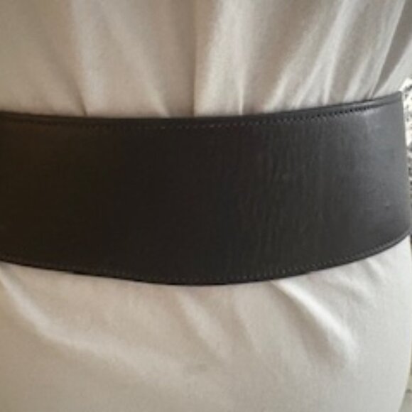 Vintage embellished wide belt - Picture 3 of 4